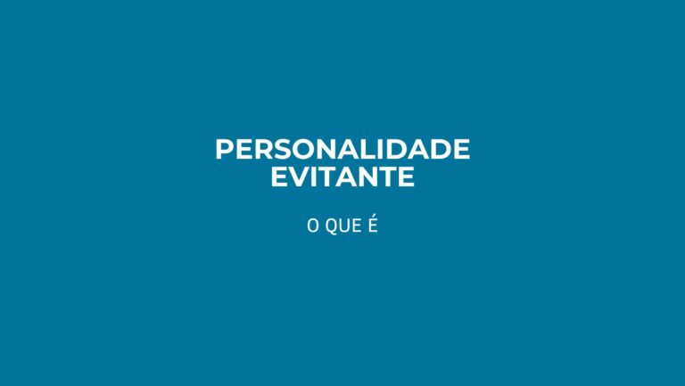 Personalidade Evitante