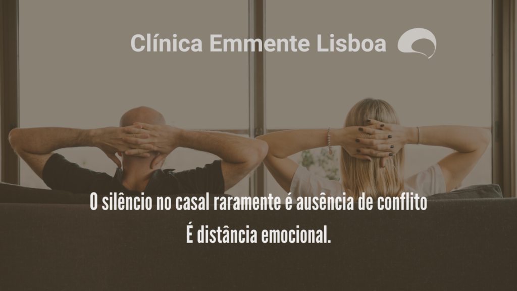 silêncio no casal